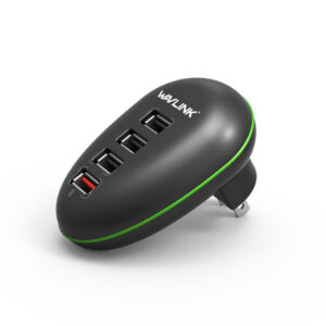 Wavlink UH1041P 4 portos usb fali töltő, max. 12,5 W
