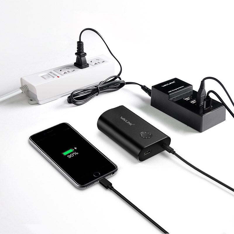 Wavlink UH1042P7 4 portos usb töltőállomás, 35 W – kép 4