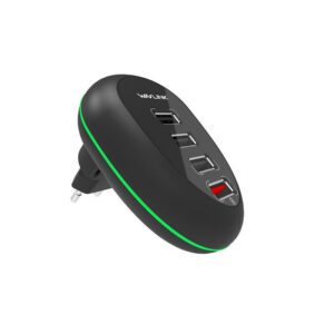 Wavlink UH1043P 4 portos usb fali töltő, max. 12,5 W