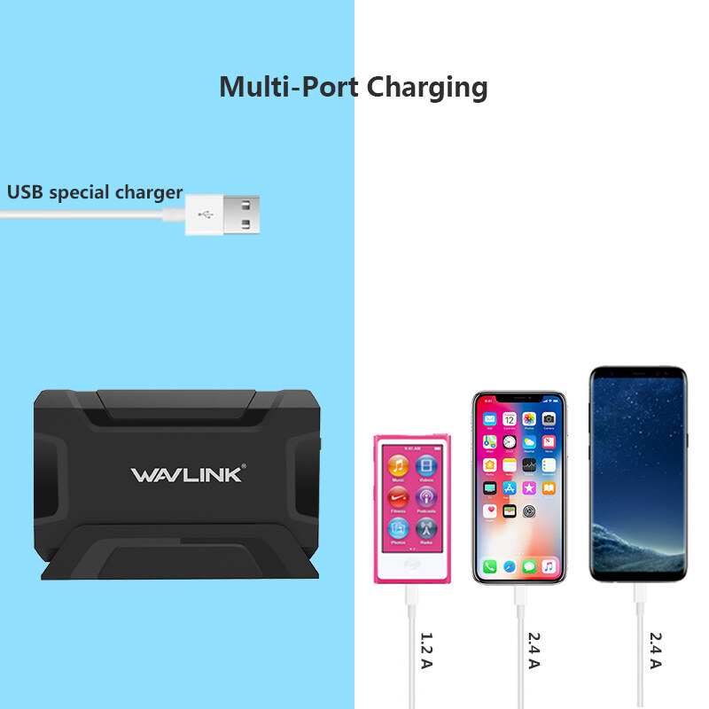 Wavlink UH1044PV 4 portos usb töltőállomás, 35 W – kép 3