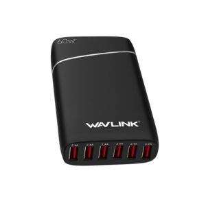 Wavlink UH1061P 6 portos usb töltőállomás, 60 W