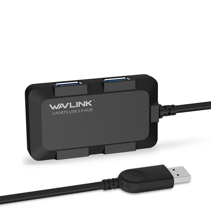 Wavlink UH30410 USB 3.0 hub, 4 portos, hordozható – kép 2