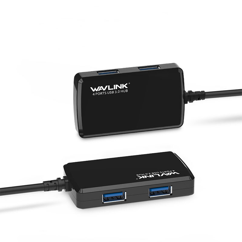 Wavlink UH30411 USB 3.0 hub, 4 portos, hordozható – kép 1