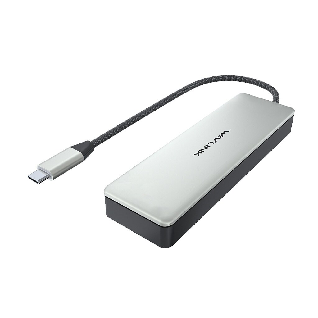 Wavlink UH30420 USB-C 3.2 Gen2 hub, 2 x USB-C + 2 x USB-A, 10 Gbps – kép 3