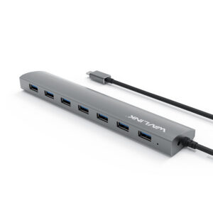 Wavlink UH3074C USB-C – 7 portos USB 3.0 hub, alumínium