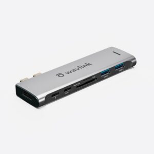 Wavlink UHP507 USB-C hub, USB 3.0, HDMI 4K, kártyaolvasó
