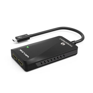 Wavlink UTA01H Thunderbolt 3 - kettős HDMI adapter, 2 x 4K@60Hz