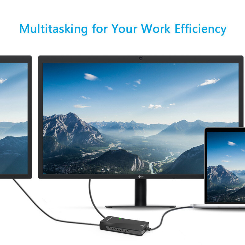 Wavlink UTA01H Thunderbolt 3 - kettős HDMI adapter, 2 x 4K@60Hz – kép 4