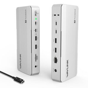Wavlink UTD59 12 az 1-ben Thunderbolt 5 dokkoló, 120 Gbps, 140 W PD