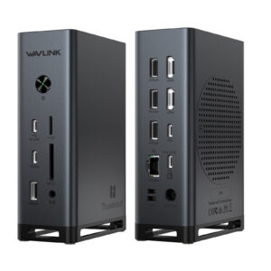 Wavlink UTD62M BlitzDock 15 az 1-ben Thunderbolt 5 dokkoló, négy monitor, M.2, 140 W PD