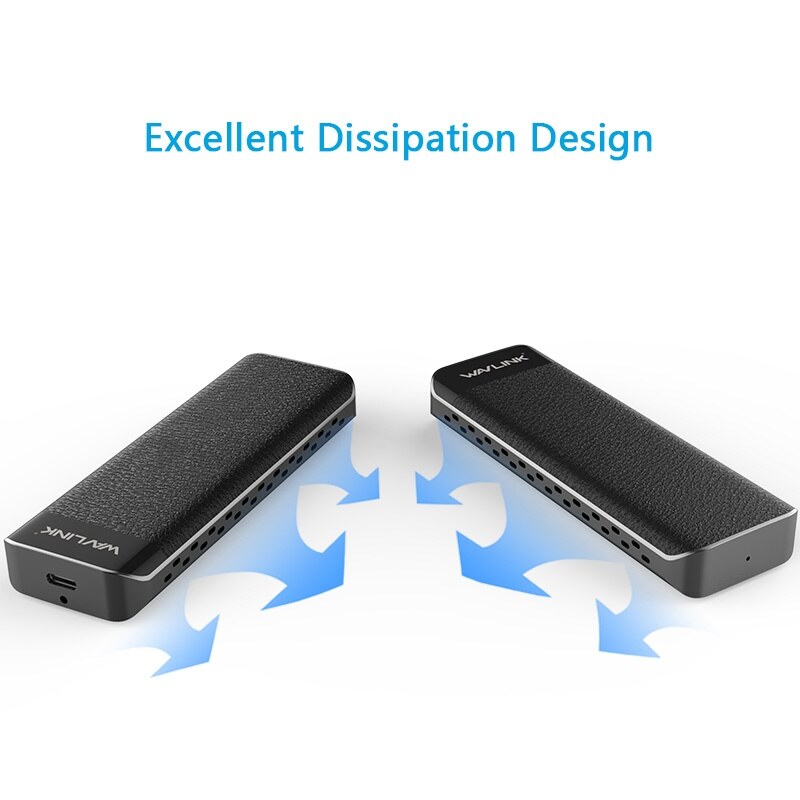 Wavlink UTE02 Thunderbolt 3 NVMe SSD-ház, alumínium, 40 Gbps – kép 3