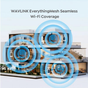 Wavlink WN530BE2-B Skyline Stream 5 Pro BE5100 Wi-Fi 7 mesh router, 2,5 Gigabit