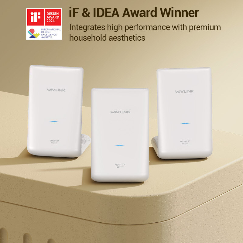 Wavlink WN5372BE HALO Nexus BE5100 Wi-Fi 7 mesh rendszer, 2,5G WAN – kép 2