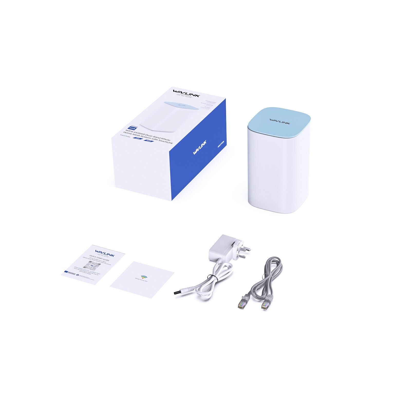 Wavlink WN551X1 HALO Pulse AX3000 Wi-Fi 6 mesh rendszer, 1 db – kép 4
