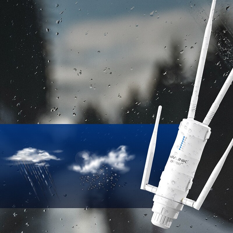 Wavlink WN572HE4 AC1200 kültéri 4G LTE Wi-Fi router, nano SIM, passzív PoE – kép 2