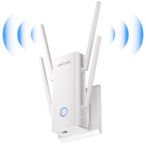 Wavlink WN583HX3 AX3000 Wi-Fi 6 jelerősítő (repeater/AP/router), gigabites porttal, fehér