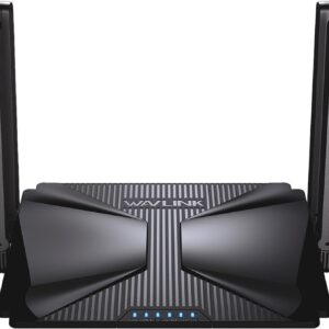 Wavlink WN586X3 AX3000 Wi-Fi 6 kétsávos gigabites router, mesh támogatással, fekete