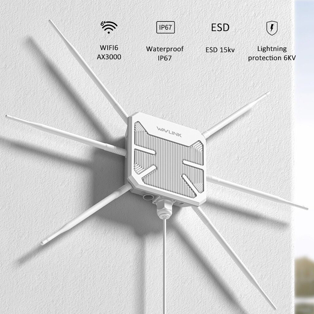 Wavlink WN588HE4 Everything Mesh okos router – kép 3