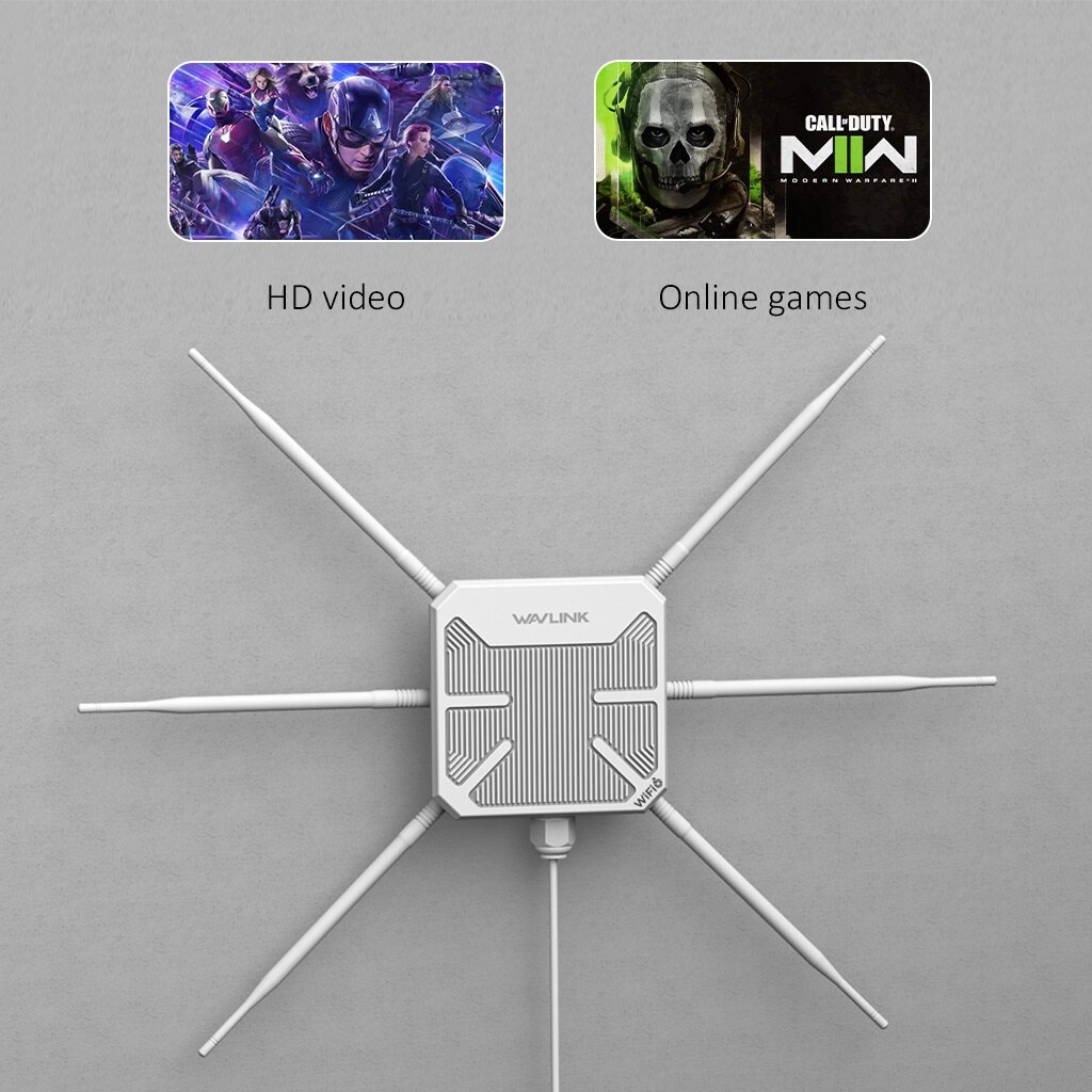 Wavlink WN588HE4 Everything Mesh okos router – kép 4