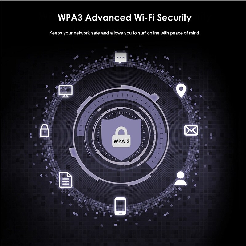 Wavlink WN675X3 AX5400 Wi-Fi 6E PCIe adapter, Bluetooth 5.3, háromsávos – kép 4