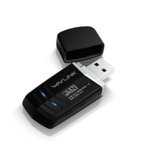 Wavlink WN683N2P N300 USB 2.0 Wi-Fi adapter, 2,4 GHz, WPS gomb