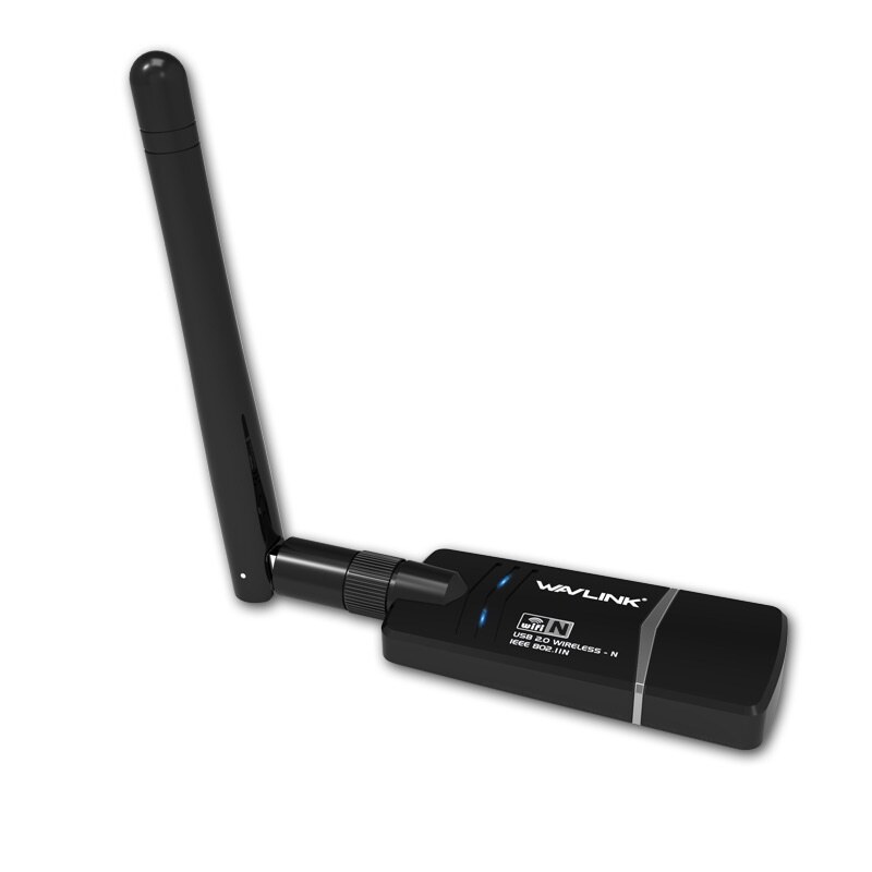 Wavlink WN683NA N150 USB 2.0 Wi-Fi adapter, 2,4 GHz, levehető antenna – kép 1