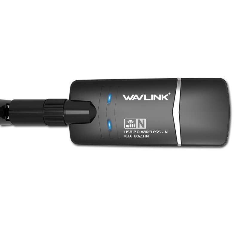 Wavlink WN683NA N150 USB 2.0 Wi-Fi adapter, 2,4 GHz, levehető antenna – kép 4
