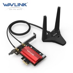 Wavlink WN685BE3-A BE8800 Wi-Fi 7 PCIe adapter, Bluetooth 5.4, háromsávos