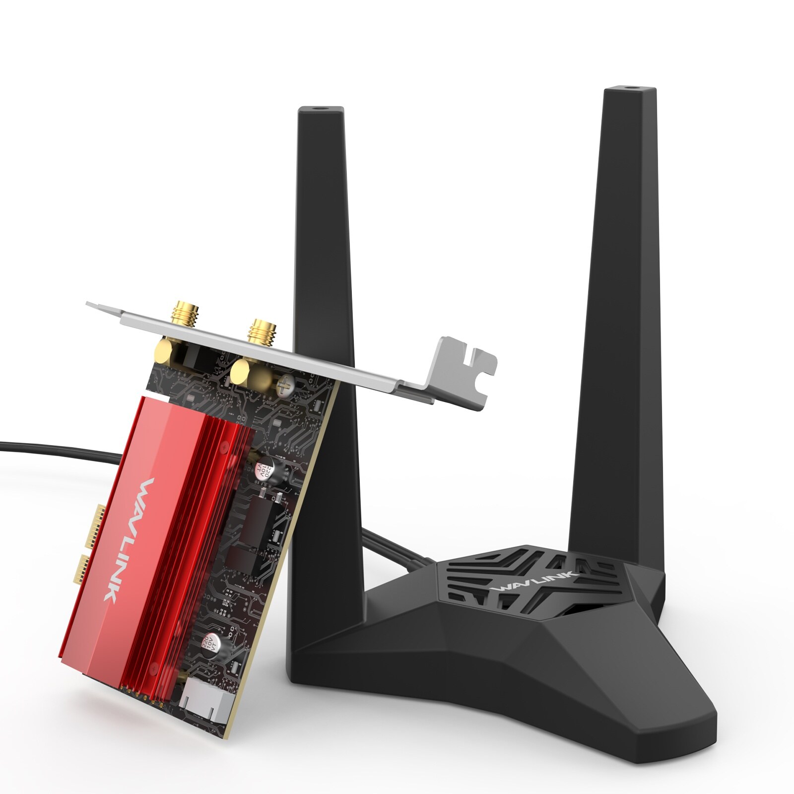 Wavlink WN685BE3-A BE8800 Wi-Fi 7 PCIe adapter, Bluetooth 5.4, háromsávos – kép 3