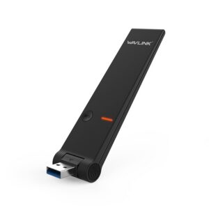 Wavlink WN688U3 AC1300 USB 3.0 Wi-Fi adapter, kétsávos, WPS gomb