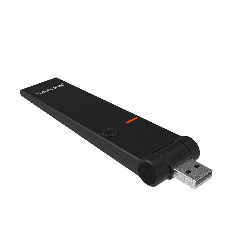 Wavlink WN688U3 AC1300 USB 3.0 Wi-Fi adapter, kétsávos, WPS gomb – kép 4