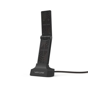 Wavlink WN690A5 AC1900 USB 3.0 Wi-Fi adapter, kétsávos, mini dokkal