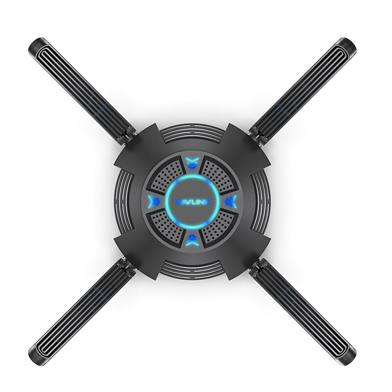 Wavlink WN695X2-A AX5400 Wi-Fi 6E USB 3.0 adapter, háromsávos, 4 antennás – kép 3