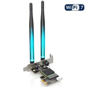 Wavlink WN922BE3-C BE6500 Wi-Fi 7 PCIe hálózati kártya, Bluetooth 5.4