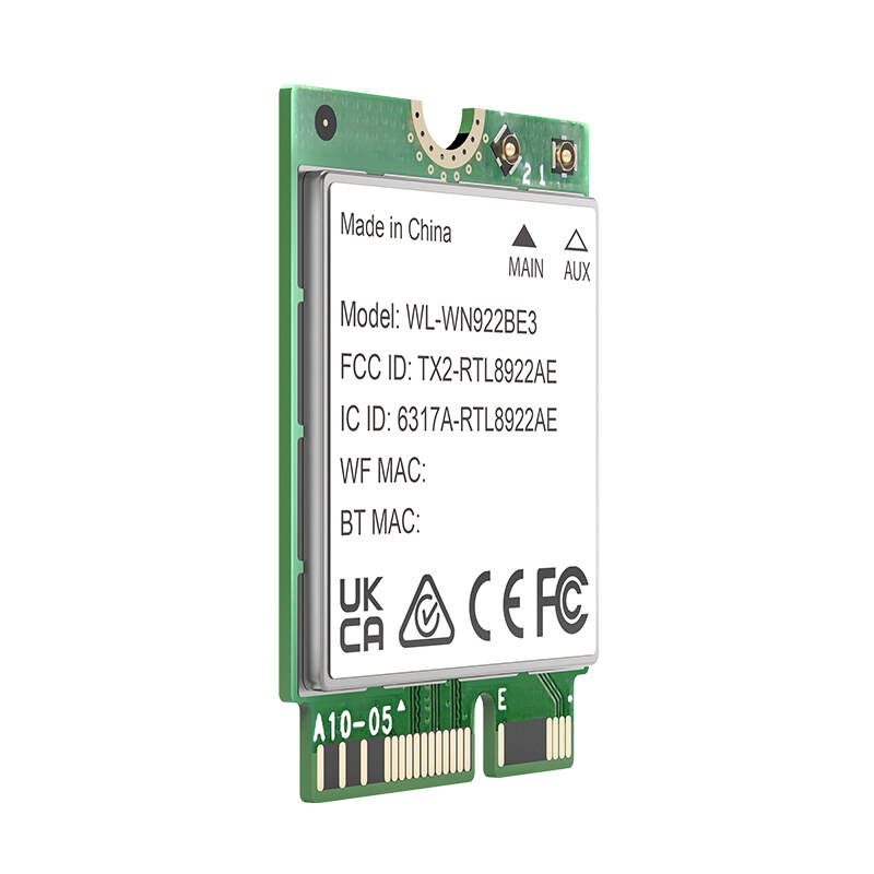 Wavlink WN922BE3M BE6500 Wi-Fi 7 M.2 Key E modul, Bluetooth 5.4 – kép 1
