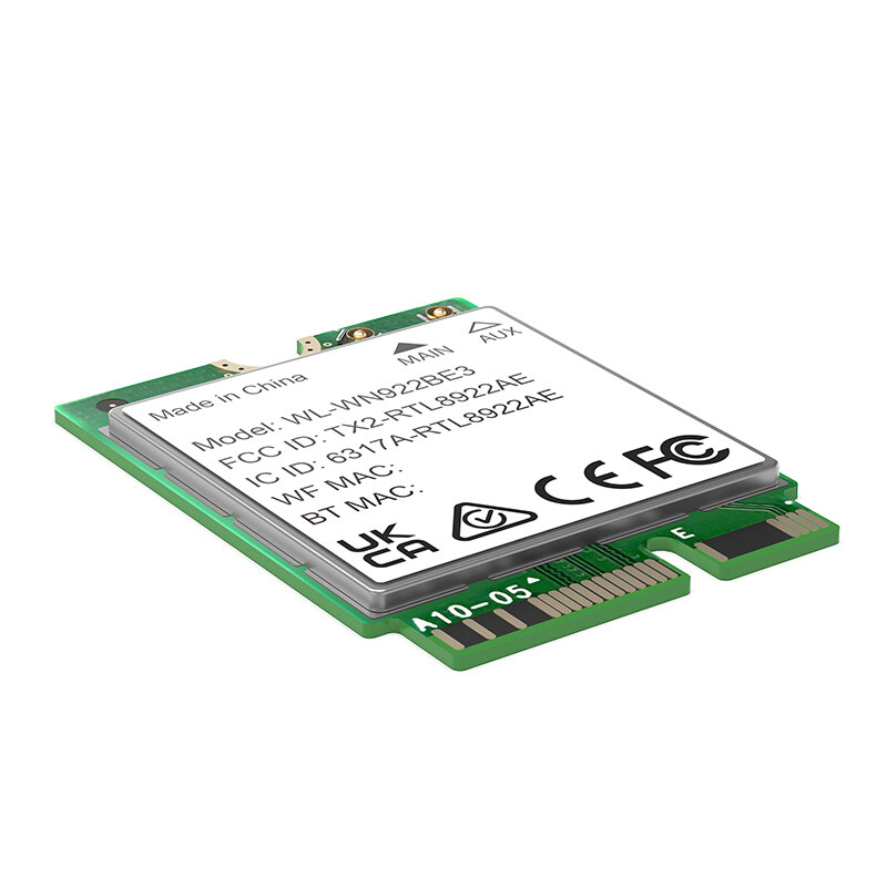 Wavlink WN922BE3M BE6500 Wi-Fi 7 M.2 Key E modul, Bluetooth 5.4 – kép 4