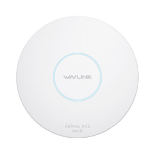Wavlink WNA501HBE2 BE5100 Wi-Fi 7 mennyezeti access point, kétsávos, 2,5G PoE+